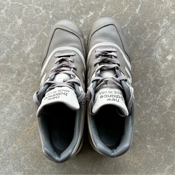New Balance 997 Leather Sneakers Classic Retro Design Made in USA Men’s Size 9 - Picture 11 of 11
